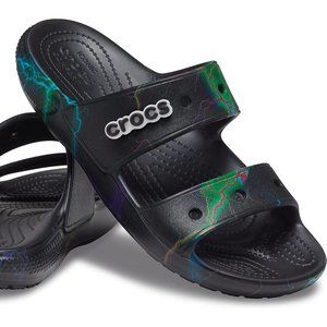 Crocs Classic Sandals Out of This World Lightning Unisex Men’s Sz 9 Women Sz 11